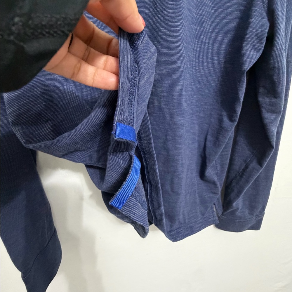 Joseph Abboud Men’s size XL Slim Fit Long Sleeve Polo Shirt Blue(A466)✨ - Picture 12 of 12